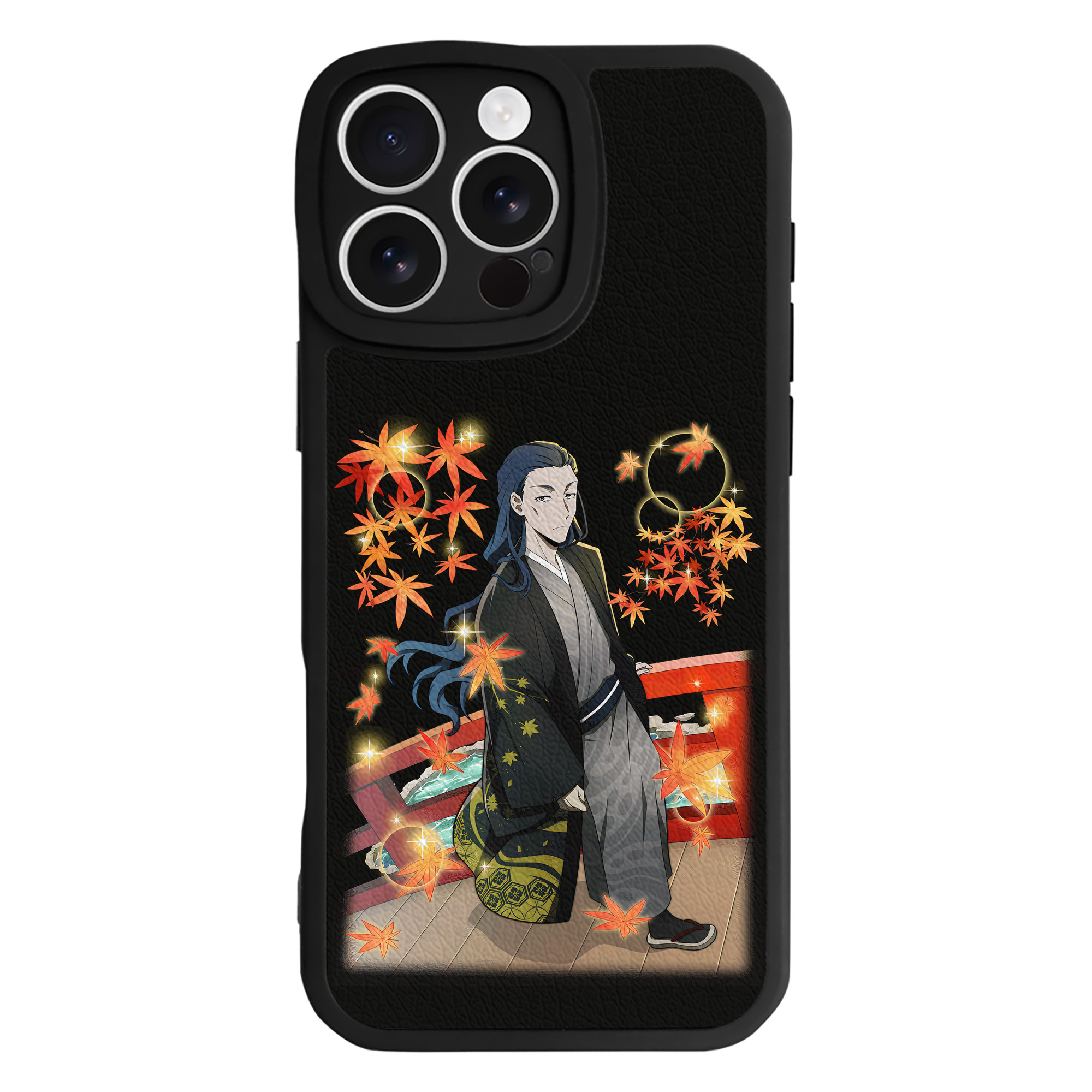 （画像用） 文豪ストレイドッグス Bungo Stray Dogs 【iPhone 16シリーズ対応】シリコンスマホケース（レザー調） 材質：シリコン